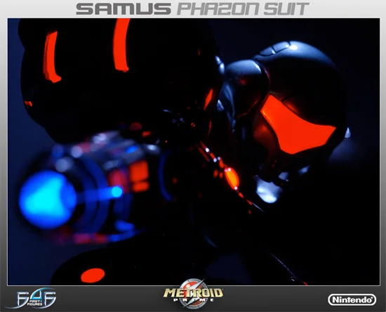 Metroid Phazon Suit Statue