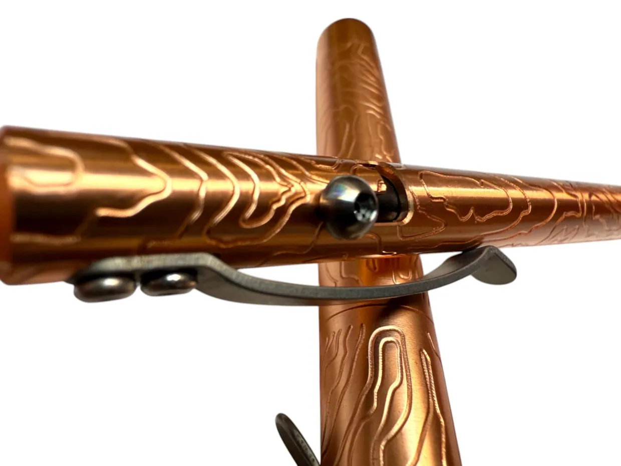 MaxMadCo Copper Bolt Action Pen