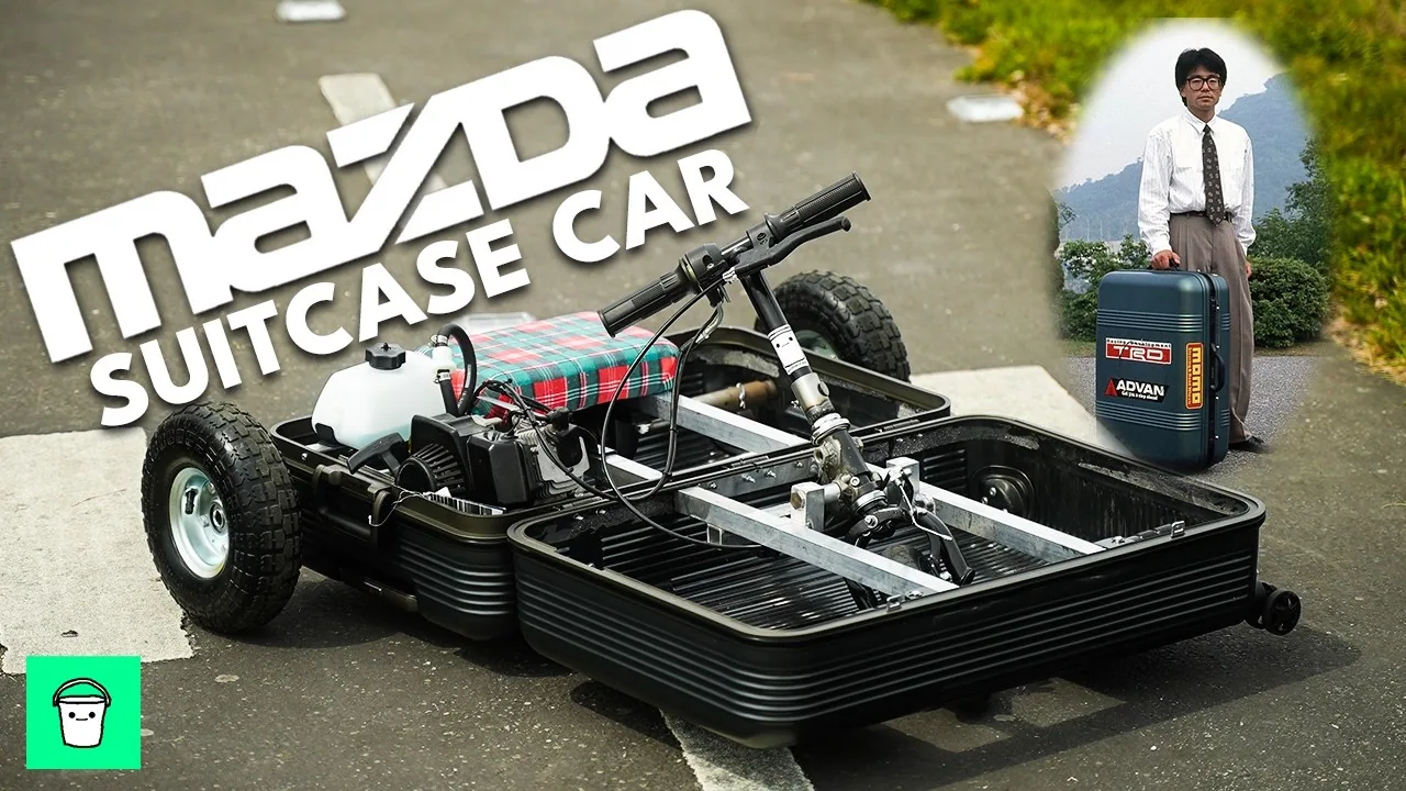 Making a Driveable Suitcase Car