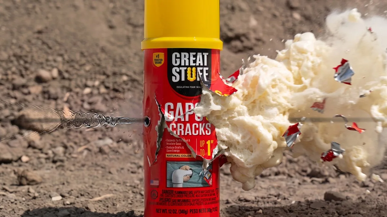 Shooting Pressurized Cans in Slow Motion