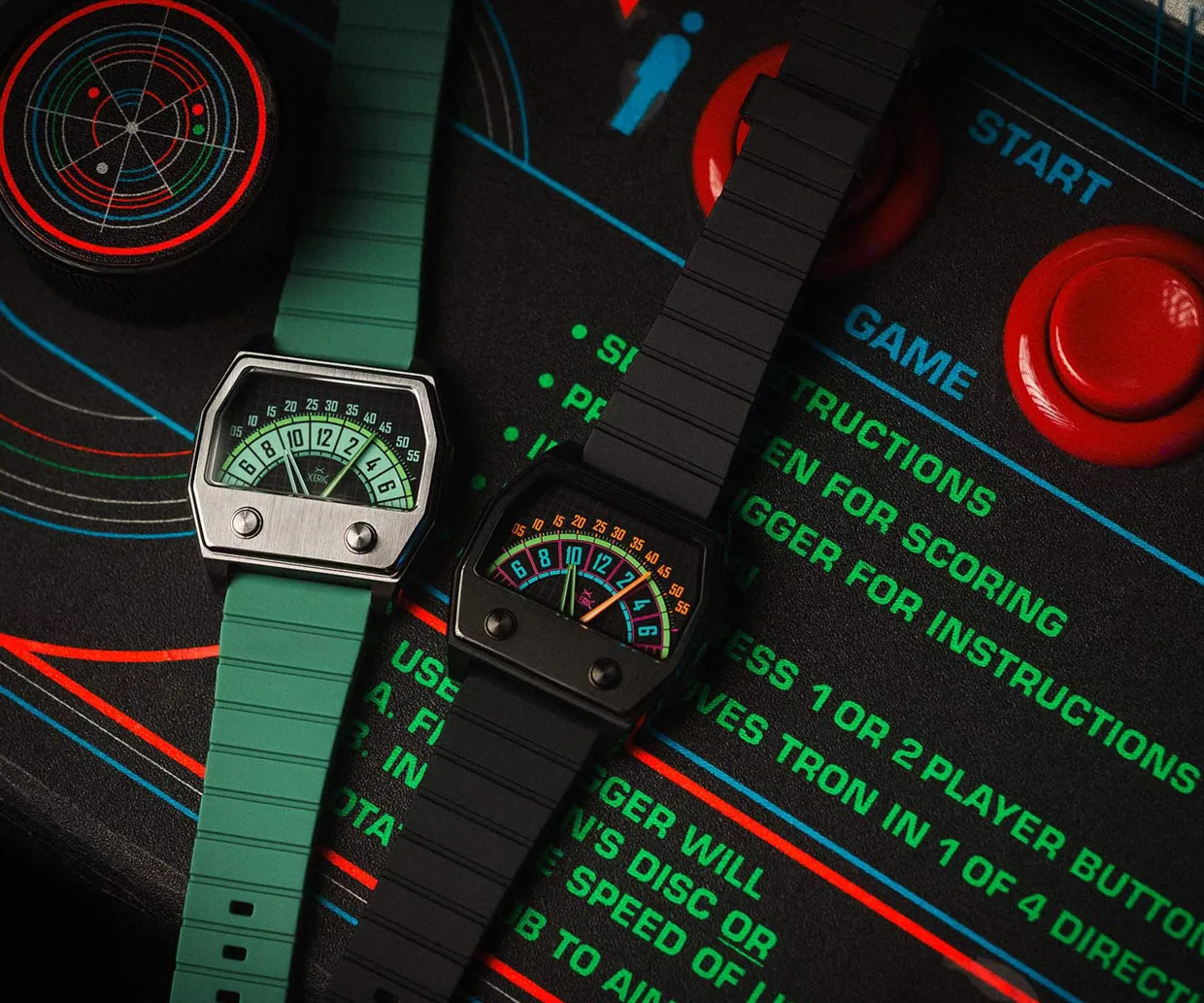 Xeric x Worn & Wound Sector Retrograde Watches