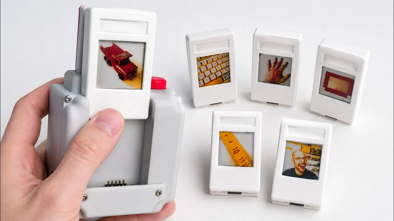 E-Paper Film Camera