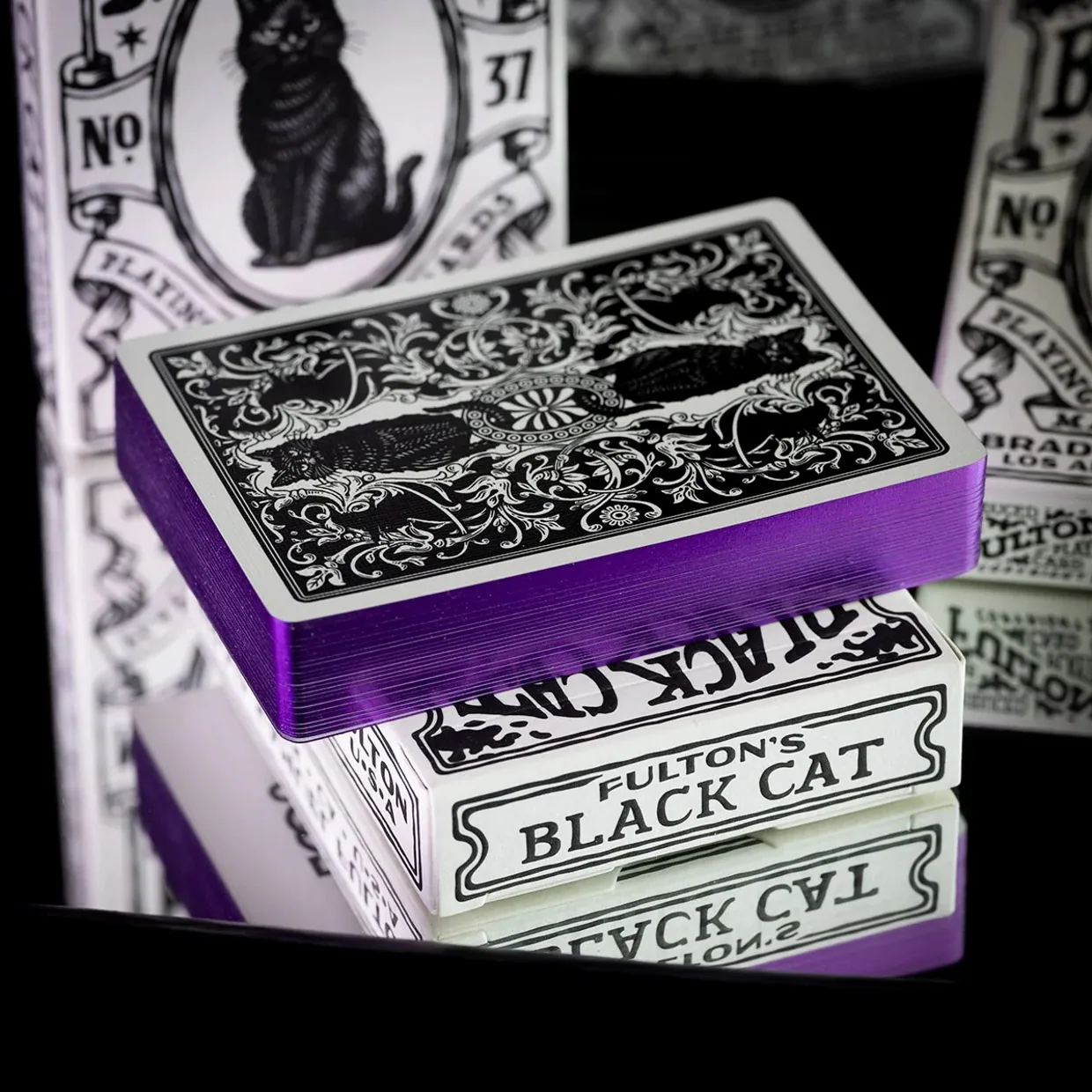 Fulton’s Black Cat Playing Cards