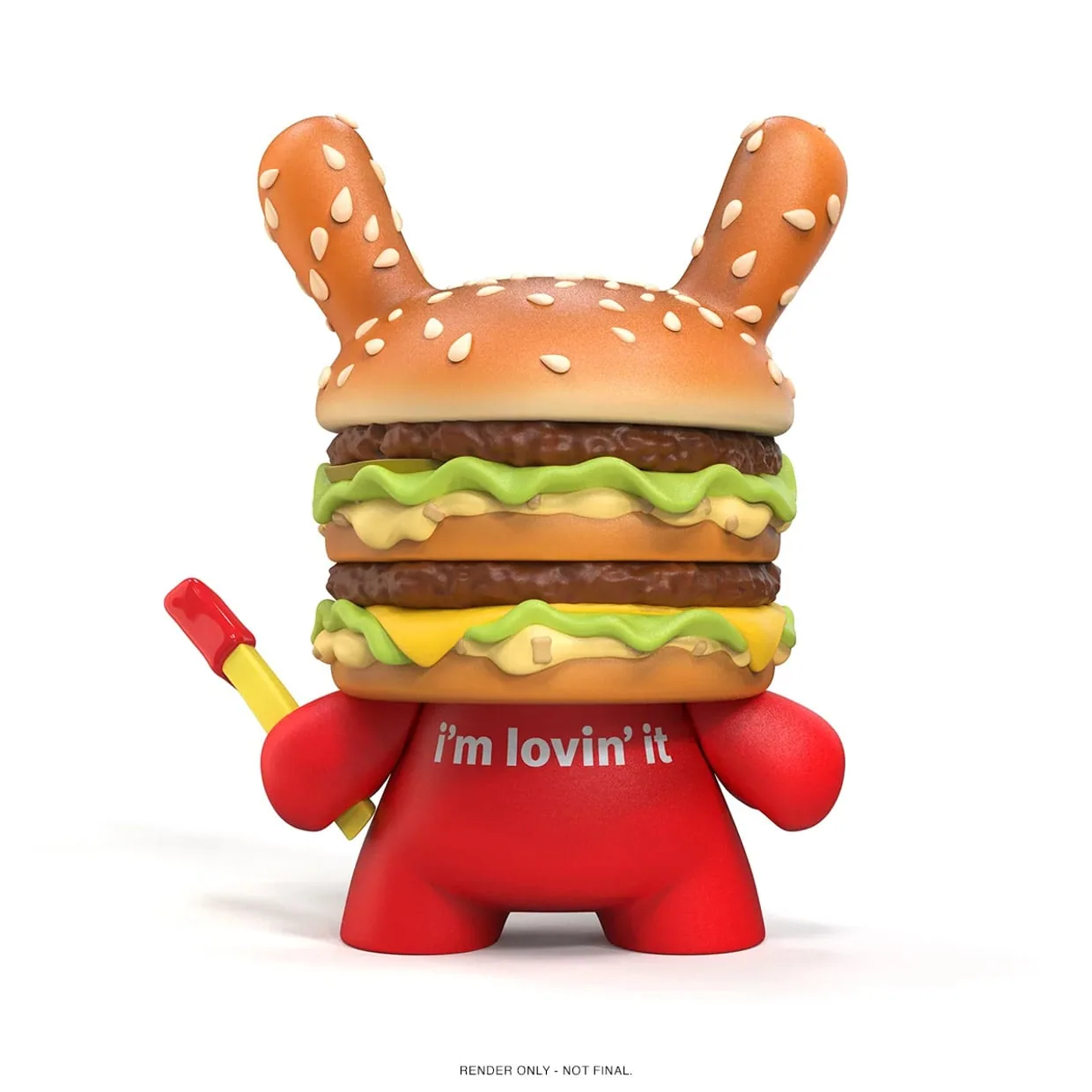 Kidrobot Big Mac Dunny Figure