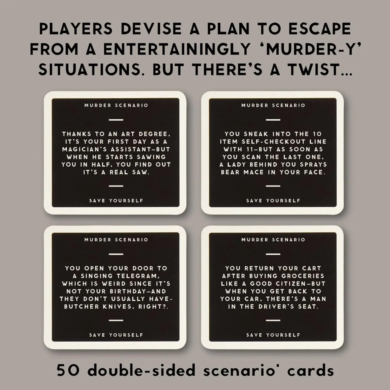 Not Today, Murder: A Party Game