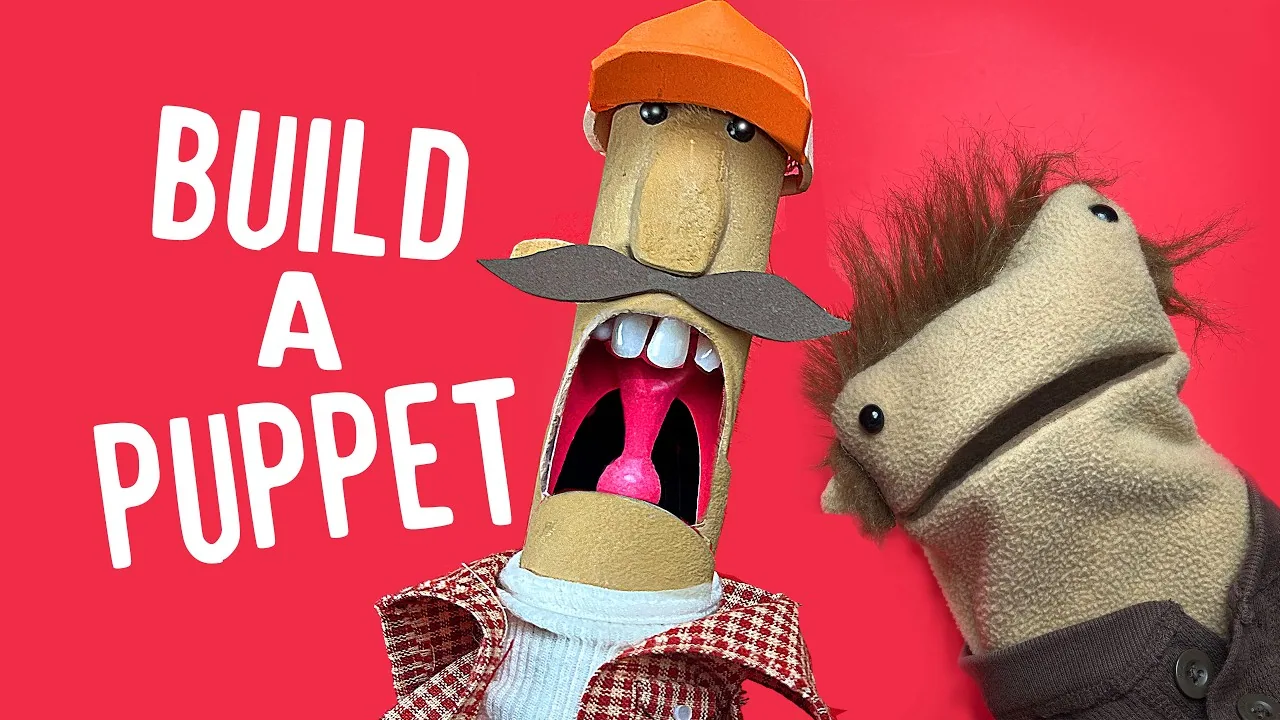 How to Make a Cardboard Tube Puppet