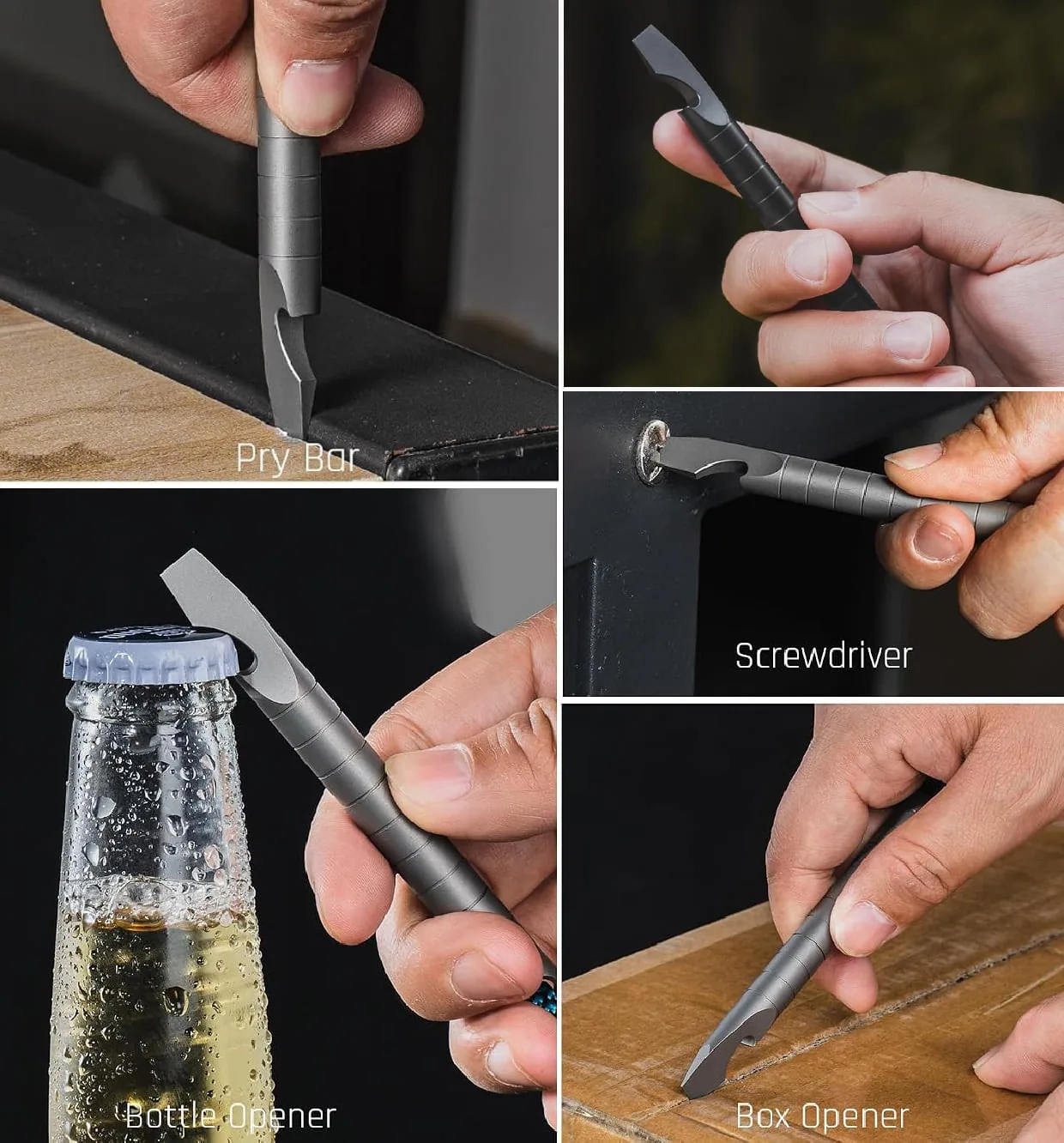 Tisur Titanium EDC Pry Bar