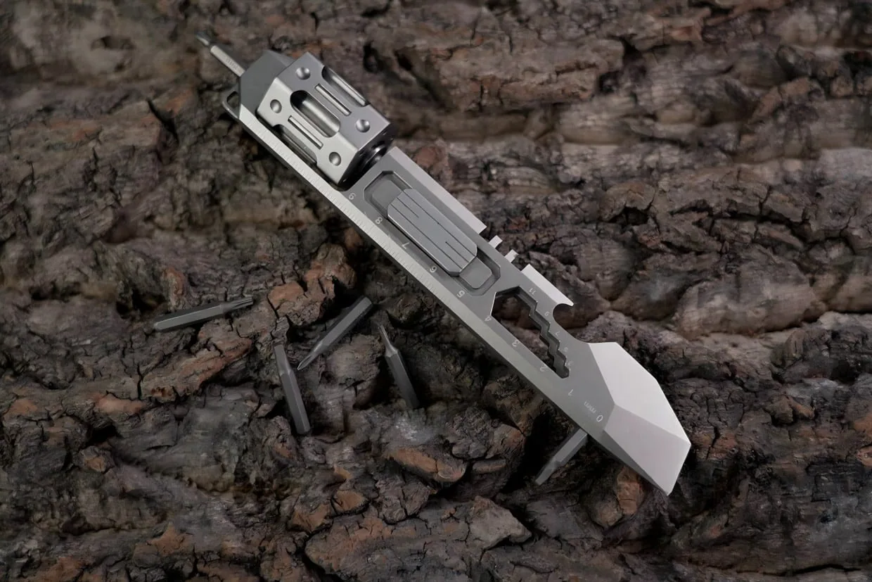 Rixel Revolver Multitool Pry Bar