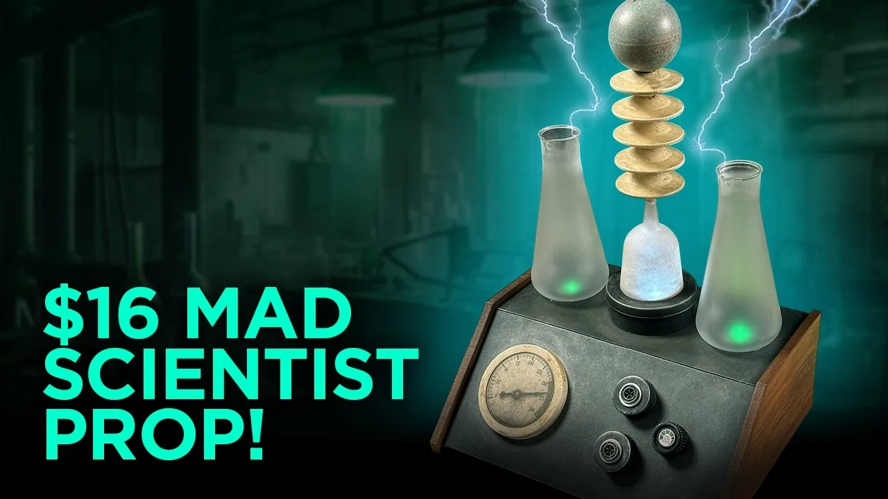 Making a Low-Budget Mad Scientist Lab Machine
