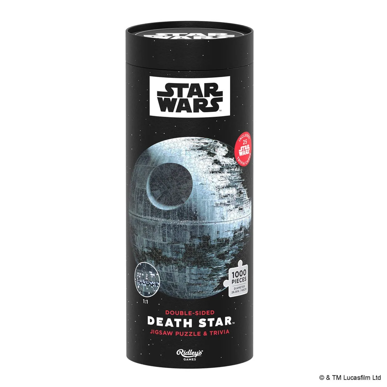 Star Wars Death Star Jigsaw Puzzle + Trivia