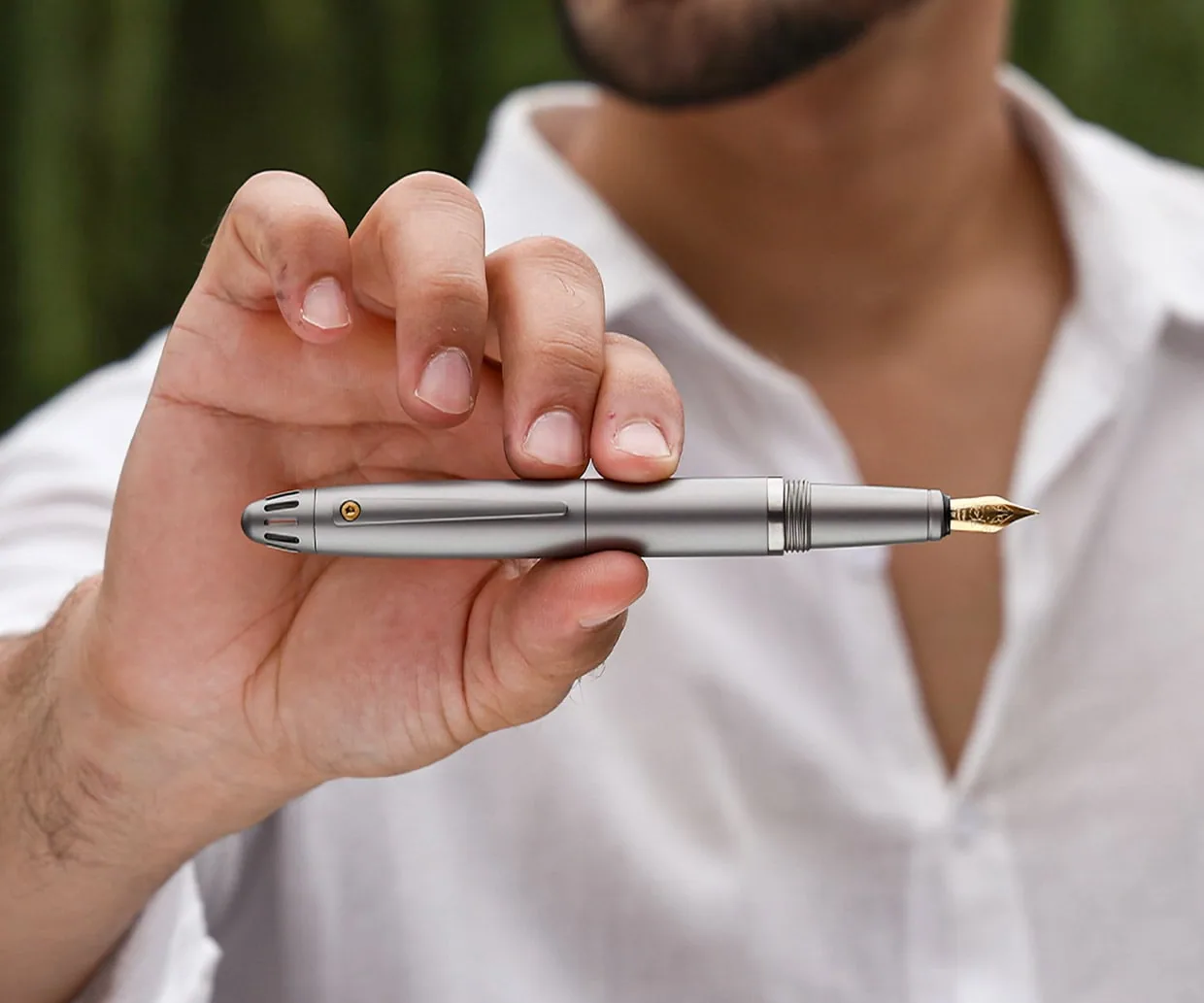 PACE Ti Tritium-Core Fountain Pen