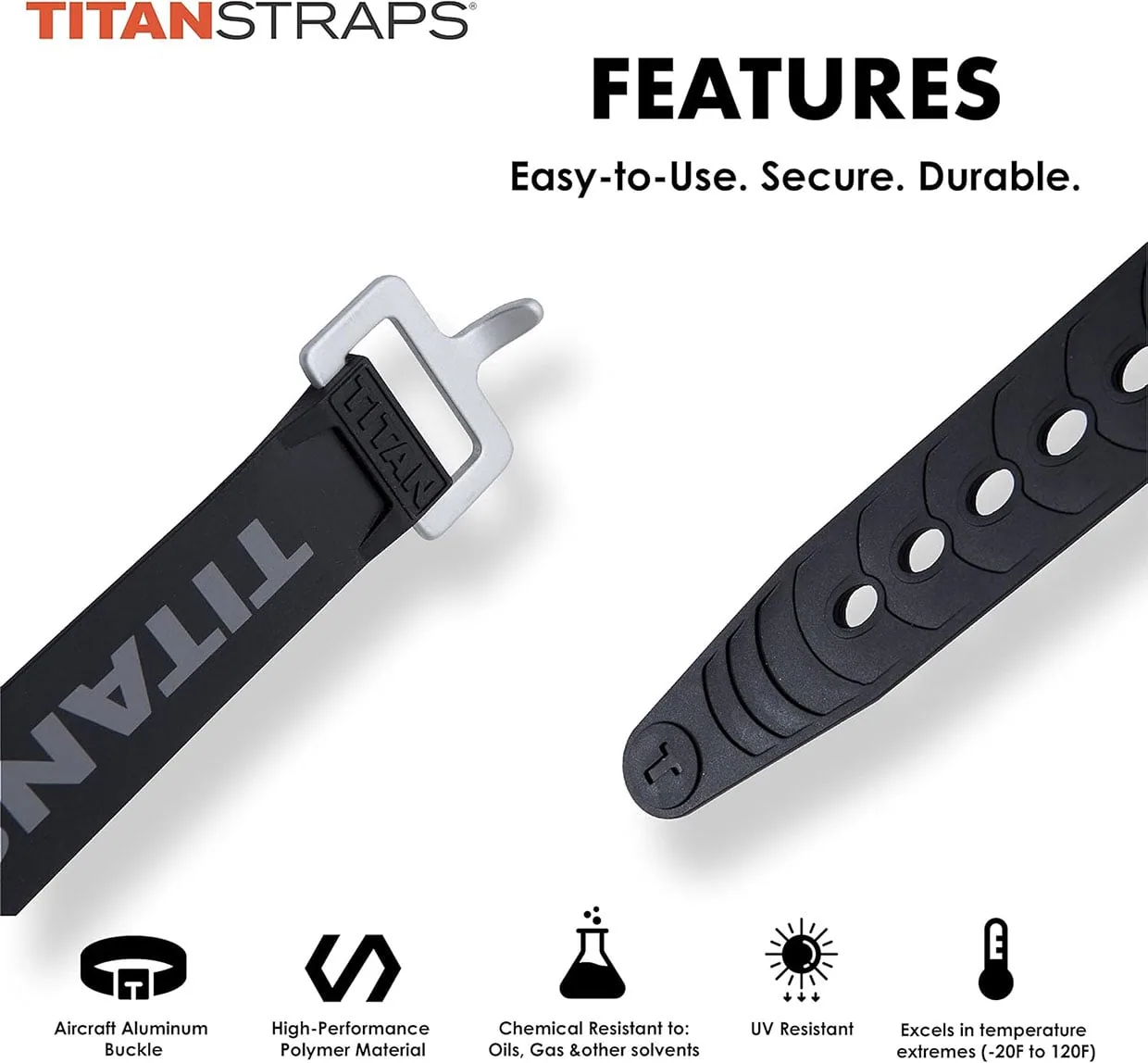 TitanStraps Tie-Down Straps