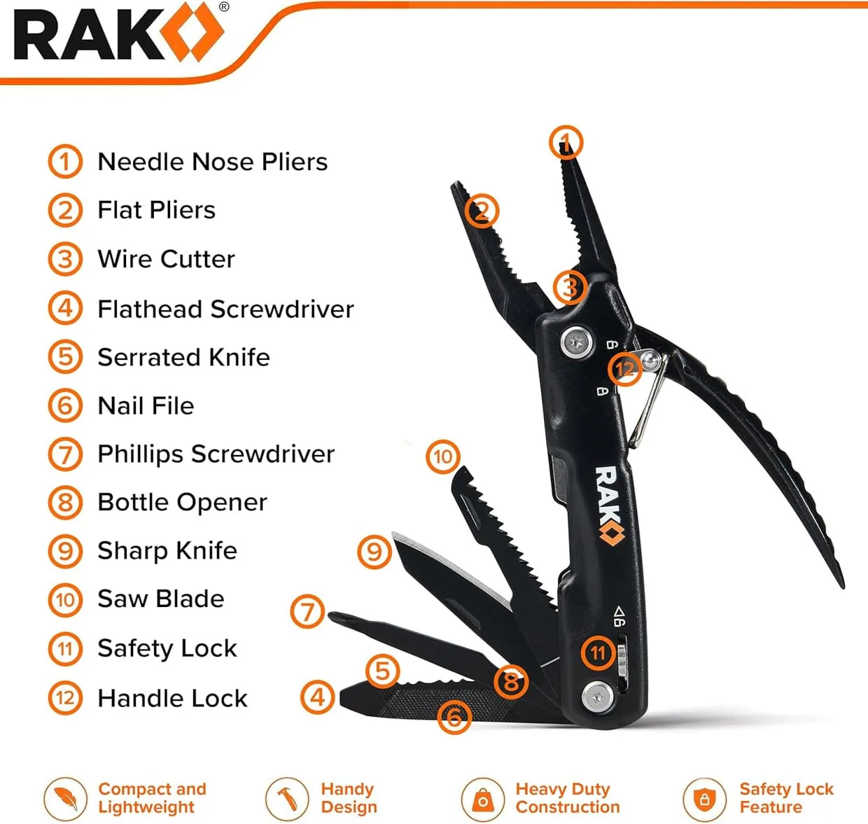 RAK Pro Plier Multitool