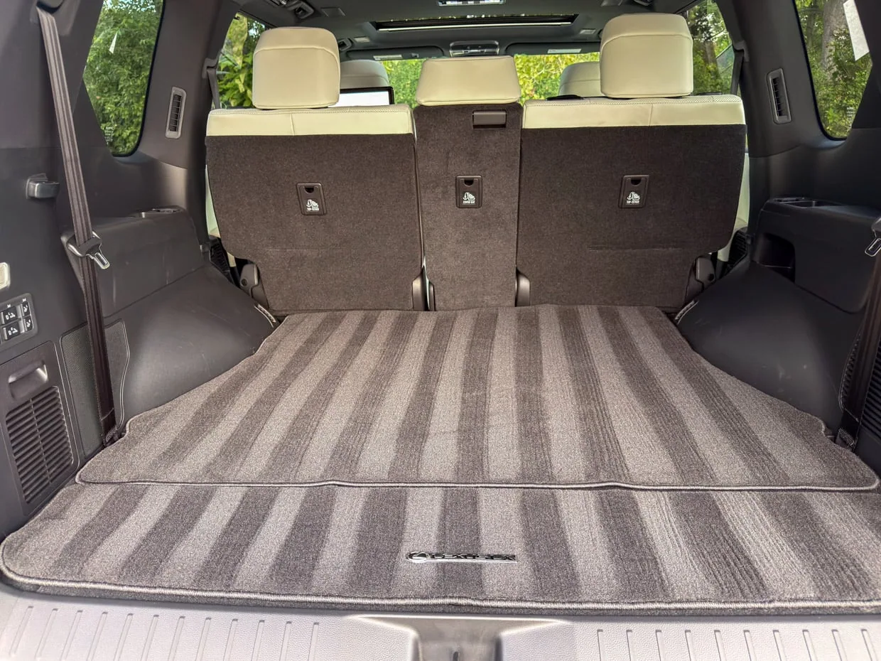 2026 Lexus LX 600 - cargo area