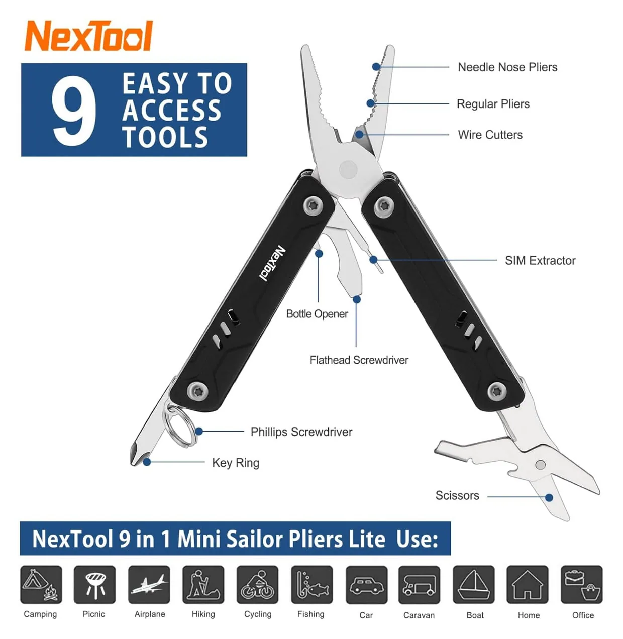 NexTool Mini Sailor Lite Bladeless Multitool