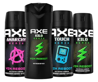 Axe Y2K Reboot Deodorant Collection