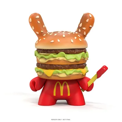 Kidrobot Big Mac Dunny Figure