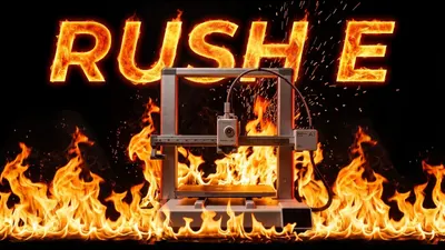 Playing Rush E on a 3D Printer