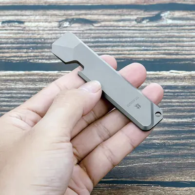 BANG TI Titanium Pry Bar + Bottle Opener